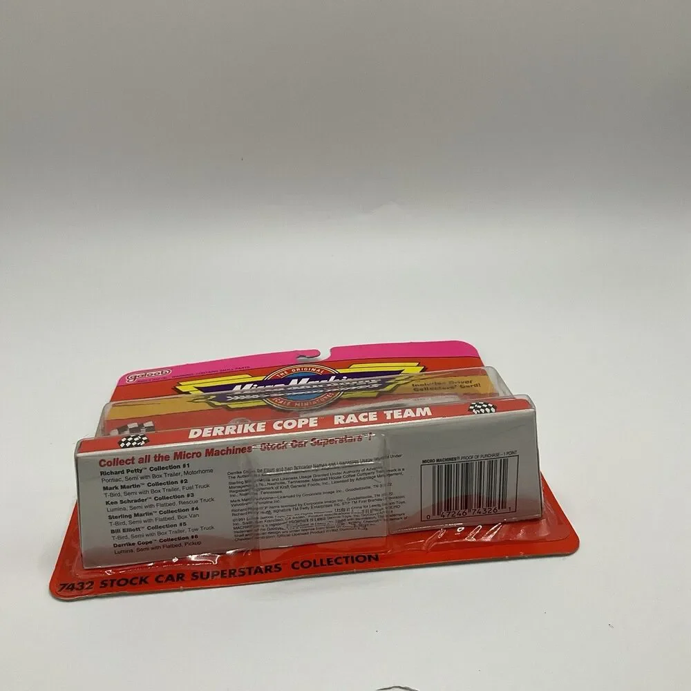 Micro Machines Derrike Cope Race Team Stock Car Superstars #6 Galoob Sealed